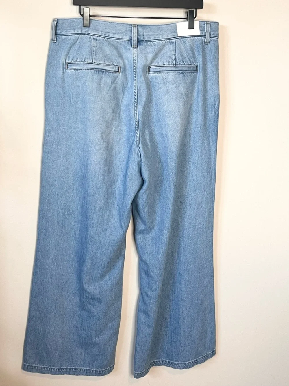 PISTOLA Dalia High Rise Wide Leg Trouser Jeans Palo Alto Wash Size 33 Lyocell - Picture 3 of 7